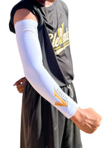 Premium Compression Arm Sleeve - WHITE