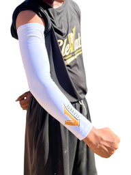 Premium Compression Arm Sleeve - WHITE