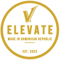 Knob Decal - Elevate Sports Gold White