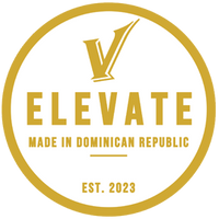 Knob Decal - Elevate Sports Gold White
