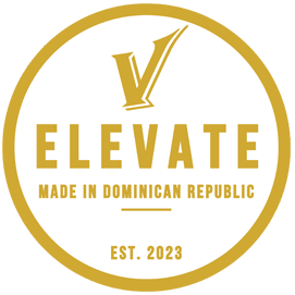 Knob Decal - Elevate Sports Gold White