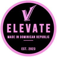 Knob Decal - Elevate Sports Pink Black