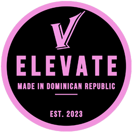 Knob Decal - Elevate Sports Pink Black