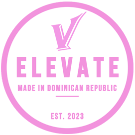Knob Decal - Elevate Sports Pink White
