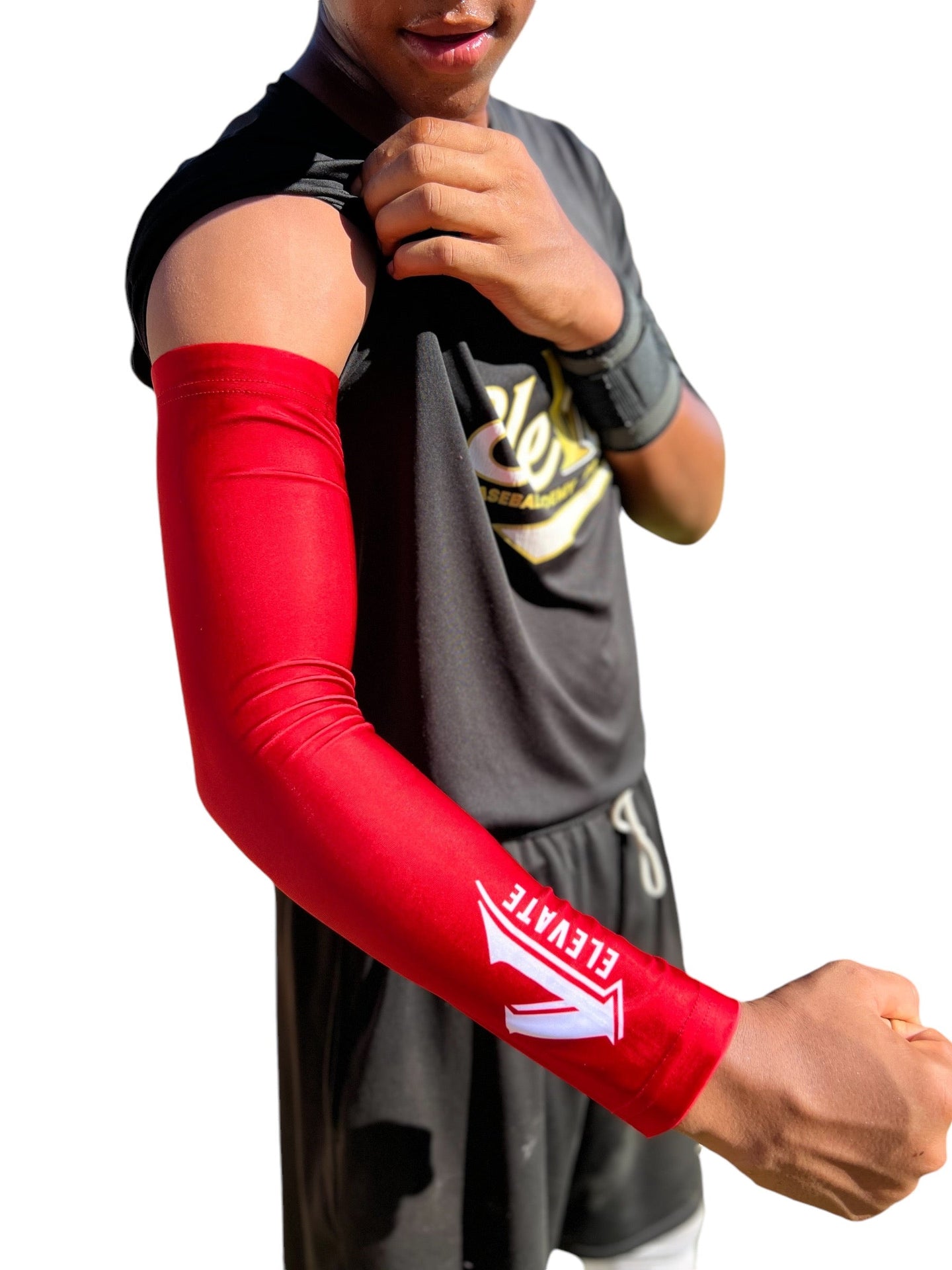 Premium Compression Arm Sleeve - RED